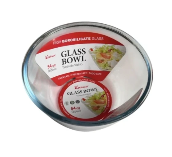 GLASS BOWL 54 OZ