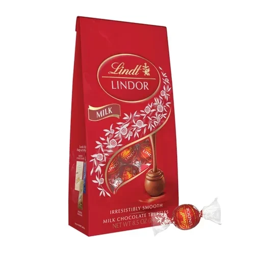 LINDT LINDOR MILK CHOCOLATE 240 G