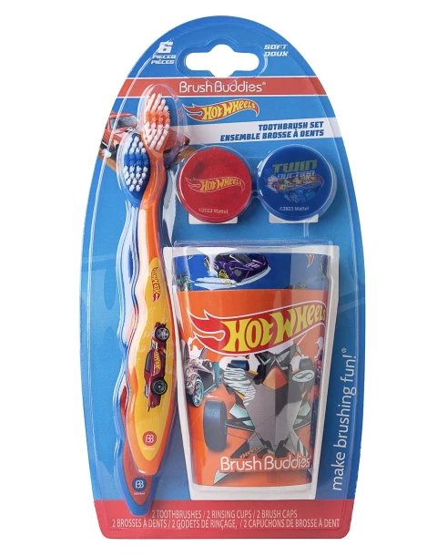 HOT WHEELS BRUSH BUDDIES