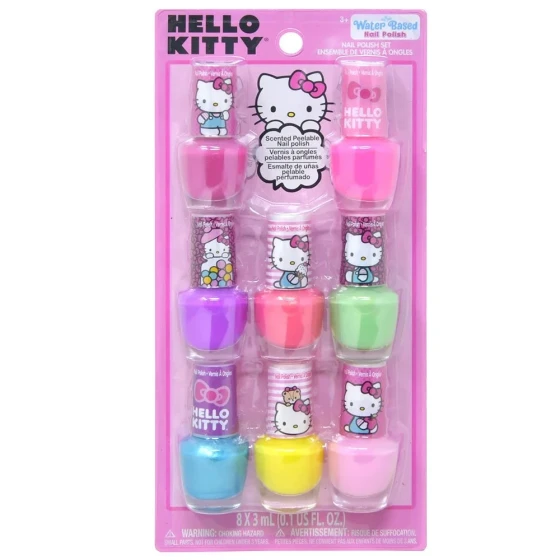 HELLO KITTY WATER BASED NAIL POLISH