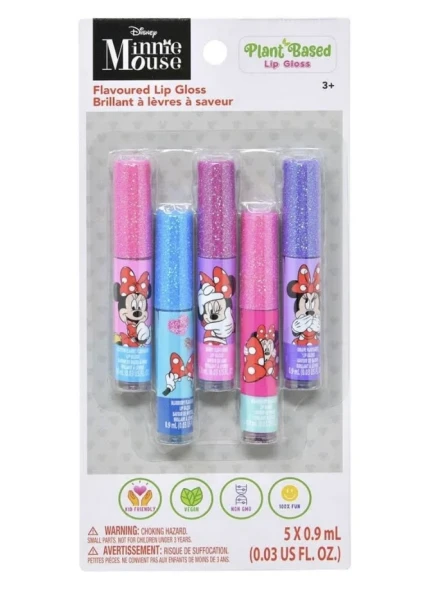 MINNIE MOUSE PLANT BASED LIP GLOSS SET
