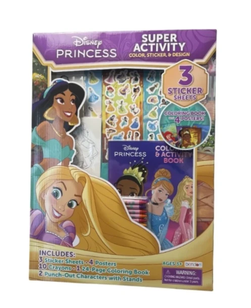 DISNEY PRINCESS SUPER ACTIVITY BOOK