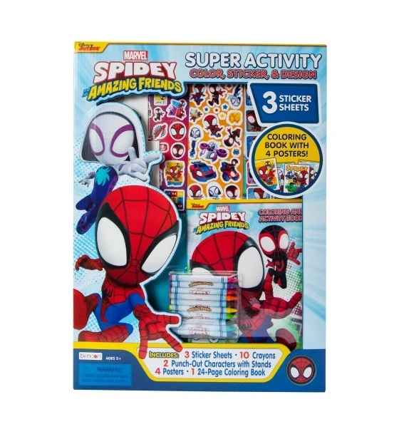 SPIDEY AND AMAZING FRIENDS SUPER ACTIVIY BOOK