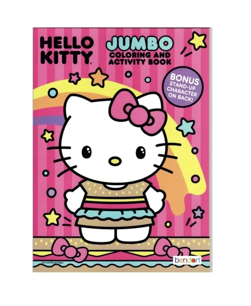 HELLO KITTY JUMBO COLORING ACTVITY BOOK
