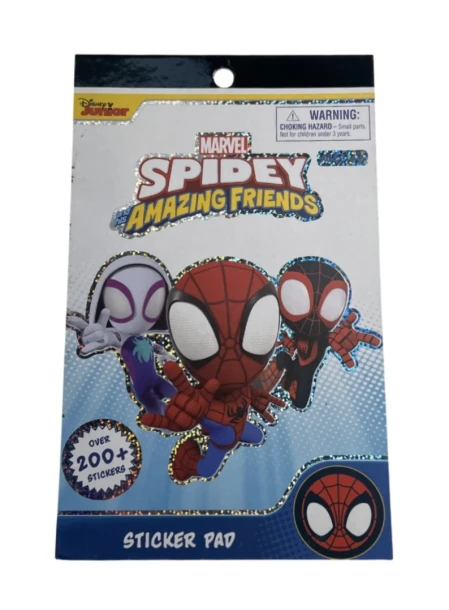 SPIDEY AND AMAZING FRIENDS STICKER PAD