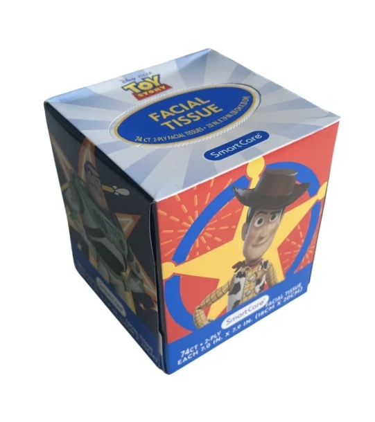 TOY STORY FACIAL TISSUE 74 COUNT