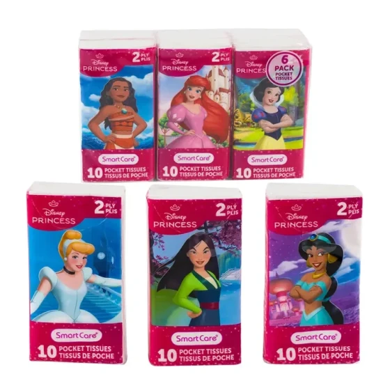 DISNEY PRINCESS POCKET TISSUE