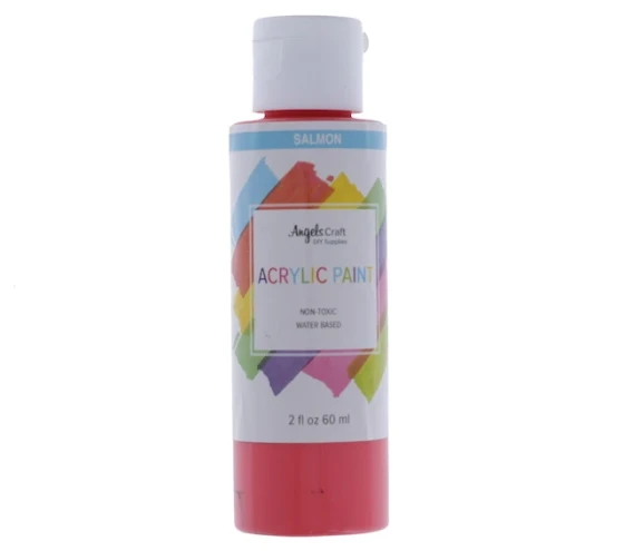 SALMON ACRYLIC PAINT 60 ML