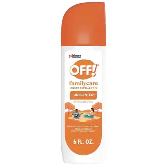 OFF FAMILY CARE UNSCENTED INSECT REPELLENT IV 6 FL OZ