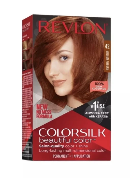 REVLON 42 MEDIUM AUBURN HAIR DYE