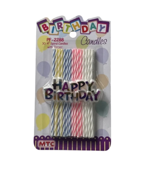 HAPPY BIRTHDAY CANDLES