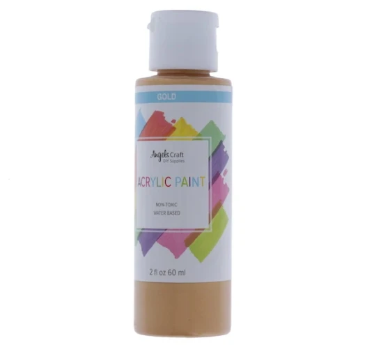 GOLD ACRYLIC PAINT 60 ML