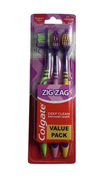 COLGATE ZIG ZAG TOOTH BRUSH 2 PACK
