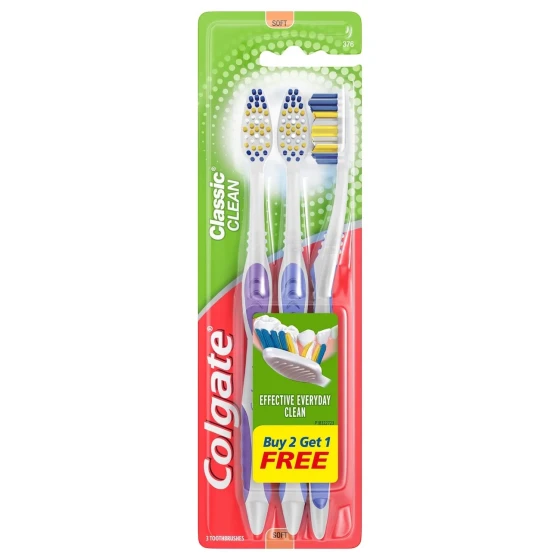 COLGATE TOOTH BRUSH 3 PACK