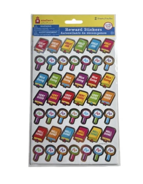 REWARD STICKERS 2 SHEETS
