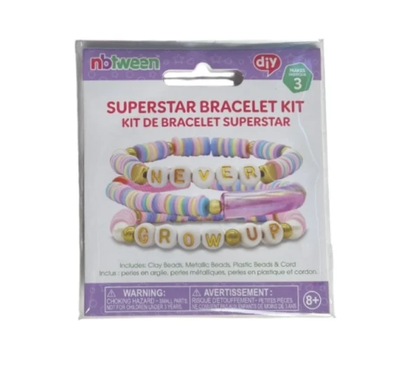 SUPER STAR BRACELET KIT MAKES 3