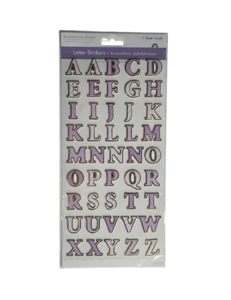 LETTER STICKERS