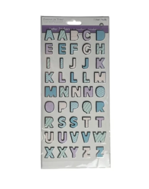 LETTER STICKERS