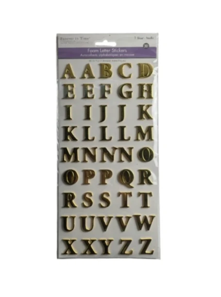 LETTER STICKERS