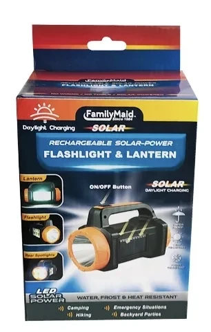FLASHLIGHT AND LANTERN SOLAR