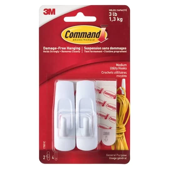 COMMAND MEDIUM UTILITY HOOKS