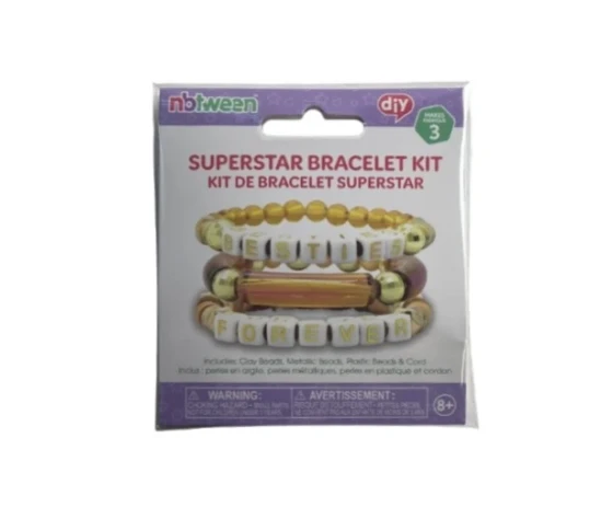 SUPER STAR BRACELET KIT MAKES 3