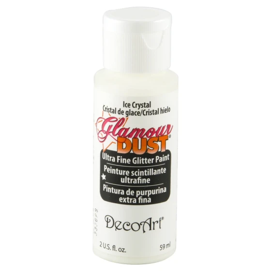 ICE CRYSTAL ULTRA FINE GLITTER PAINT 2 FL OZ