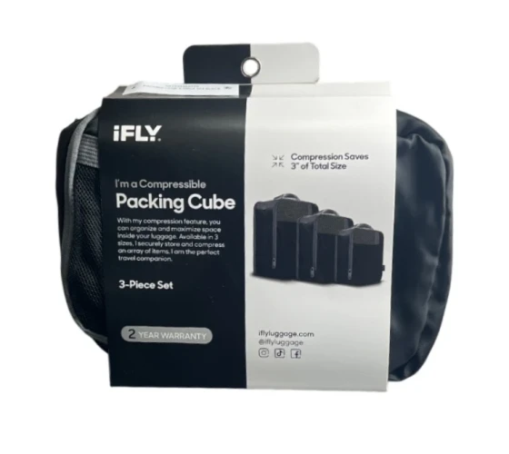 PACKING CUBE 3 PIECE SET