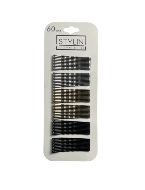 STYLIN HAIR BOBBY PINS 60 PACK