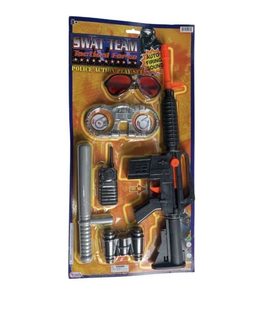 SWAT TEAM POLICE ACTION PLAY SET