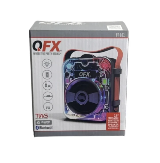 2.5 INCH PORTABLE BLUETOOTH SPEAKER RECHARGEABLE