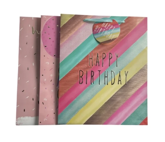 LARGE HAPPY BIRTHDAY GIFT BAG