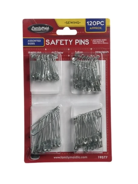 SAFETY PINS 120 PCS