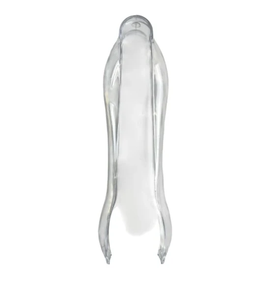 PLASTIC SERVING TONG CLEAR