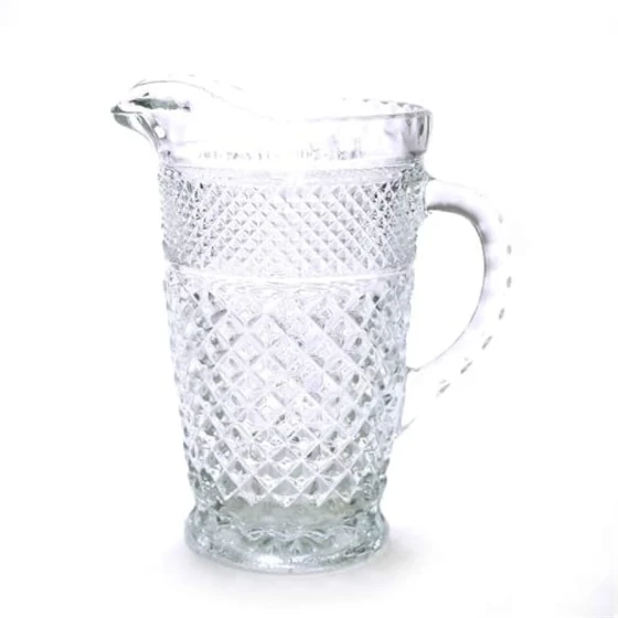 GLASS PITCHER