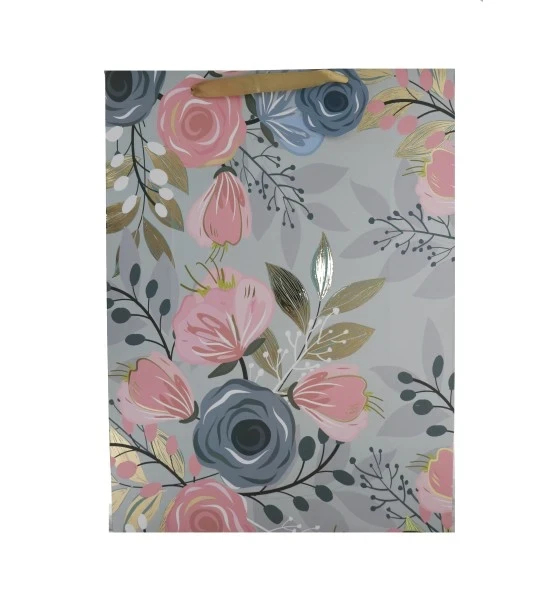 LARGE FLORAL GIFT BAG