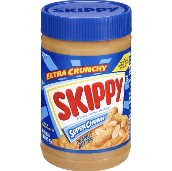 SKIPPY EXTRA CRUNCHY PEANUT BUTTER