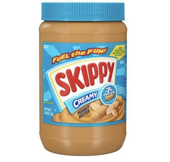 SKIPPY CREAMY PEANUT BUTTER