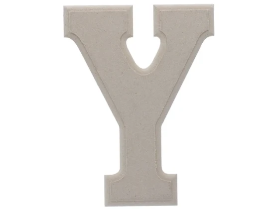 WOOD Y LETTER
