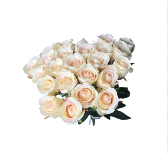 6.99 MEDIUM WHITE ROSE BOUQUET