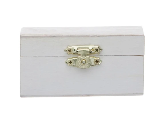WOODEN JEWLERY BOX DOMED TOP