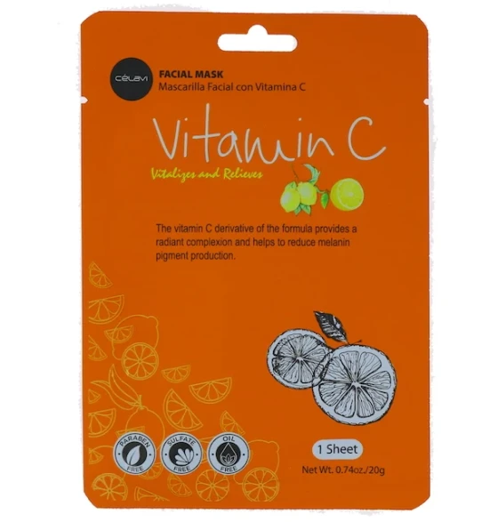 CELAVI VITMAINC C FACE MASK
