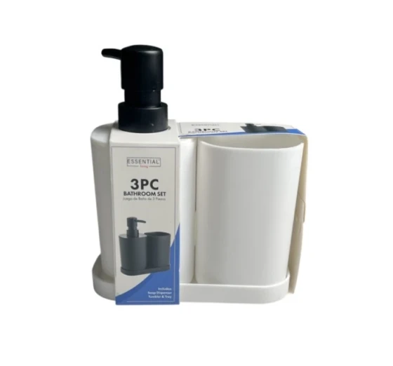 3.99 3 PC BATHROOM SET