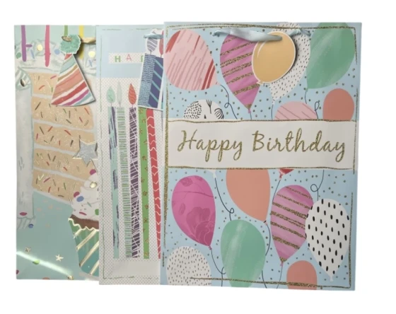 XL HAPPY BIRTHDAY GIFT BAG