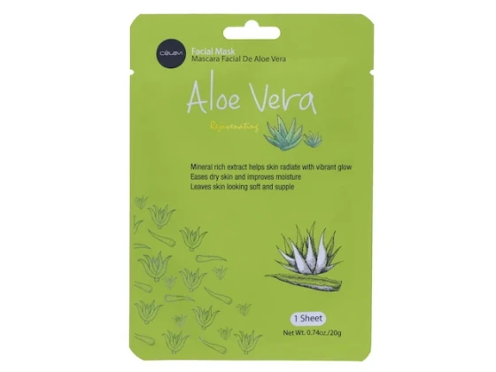 Celavi Aloe Vera Facial Face Mask 1 Sheet