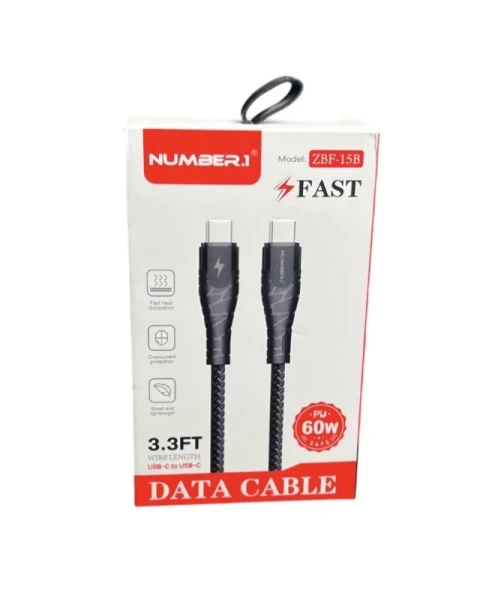 2.99 DATA CABLE 60W 3.3 FT FAST