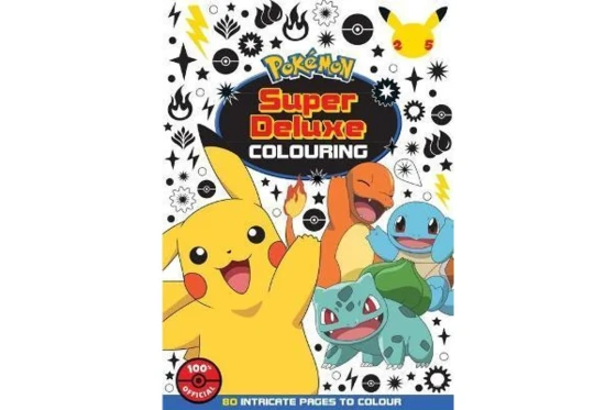 2.99 POKEMON SUPER DELUXE COLORING BOOK