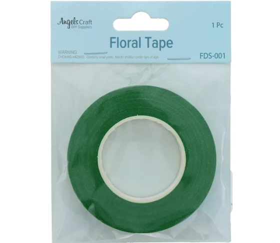 FLORAL TAPE DARK GREEN 12 MM