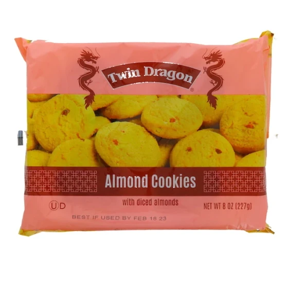 TWIN DRAGON ALMOND COOKIES