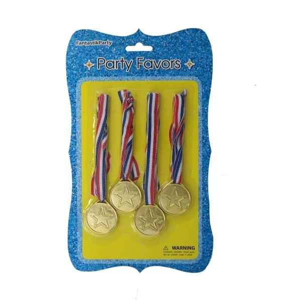 PARTY FAVORS GOLD MEDALS